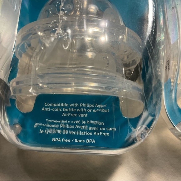 Phillips Avent Anti-Colic Flow Baby Bottle Nipple 1m+ Brand New 2 Packs=8 Avent - Picture 16 of 16